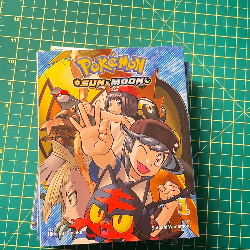 “Last chance “Pokémon sun and moon manga/comic series